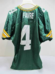 lot 347 image: Vintage Early 90s BRETT FAVRE Packers Football Jersey