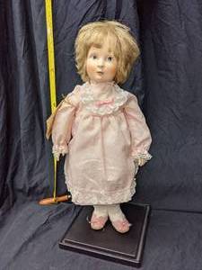 lot 110 image: Gorham Kezi Collection Musical Doll