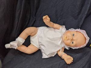 lot 117 image: Newborn Anatomically Correct Baby Girl Doll
