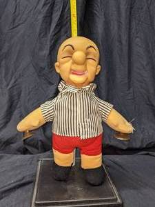 lot 126 image: Plush Mr. MacGoo wRubber Head