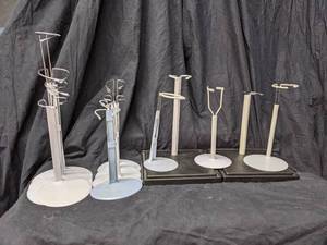 lot 151 image: More Doll Stands