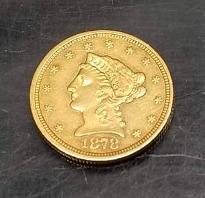 1878-S US $2.50 GOLD LIBERTY