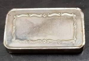 5 TROY OZ .999 FINE SILVER BAR COVERED WAGON GOLDEN STATE MINT