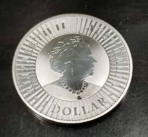 2021 AUSTRALIA KANGAROO 1 TROY OZ .9999 FINE SILVER