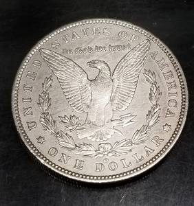1888-O MORGAN SILVER DOLLAR AU