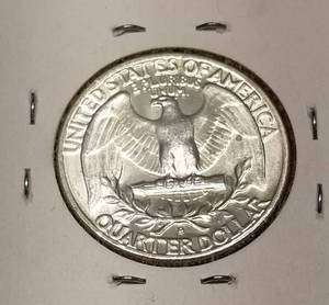 1964-D WASHINGTON QUARTER BU