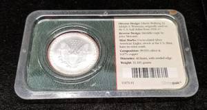 2004 AMERICAN SILVER EAGLE SEALED
