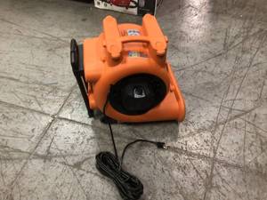 1625 CFM Blower Fan Air Mover with Handle and Wheels by RIDGID Customer Returns See Pictures
