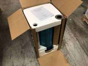 48000 BTU Stainless Steel Patio Heater by Hampton Bay Customer Returns See Pictures