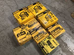 Lot of Dewalt Portal Power Stations various Conditions See Pictures