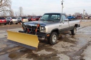 1991 Dodge Ram 150 4x4 Plow Truck