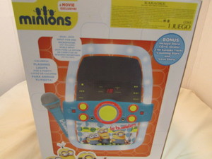lot 41 image: Minions Karaoke Machine