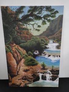 Canyon Landscape Scene