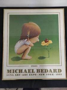 Michael Bedard Luna Art Expo Insex Framed Poster