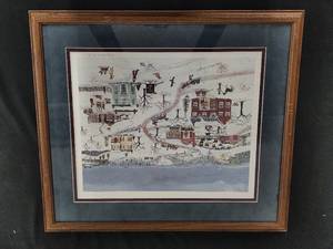 Nancy Stewart Bassford Maple Tree Farm Artist Proof- Signed & Numbered