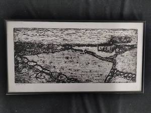 Framed Gruber Art- Signed & Numbered