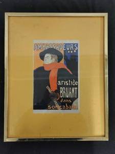 Framed Ambassadeurs Vintage Poster