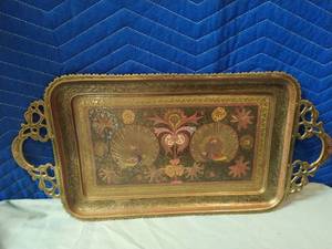 Vintage Brass Tray
