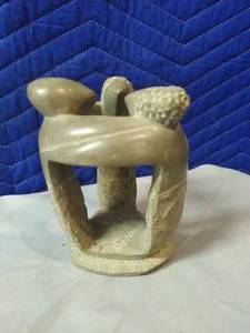 Carved Stone Statue