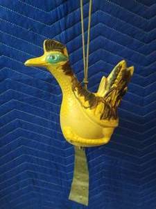 Signed Pafic Stoneware Bell Or Chime