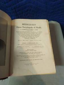 Antique Medicology Book