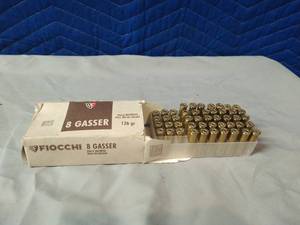30 Rounds Of 8 Gasser Ammo