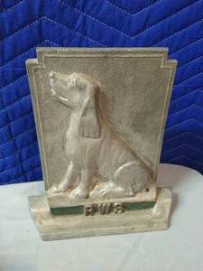 Pewter Bookend
