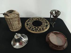 Collection of Vintage Metal  Decor