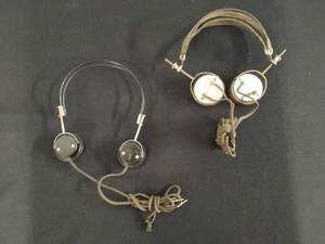 Two Pairs of Vintage Headphones