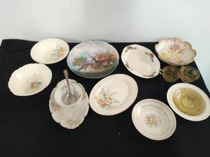 Collection of Misc. China and Glass Dishes