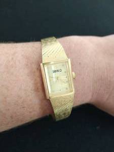 Seiko Gold Wristwatch