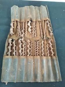 Collection of Vintage Drill Bits with Case