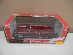 lot 11 image: ANSON - 118 SCALE 1953 CADILLAC ELDORADO - GREAT PIECE - NEW IN BOX - SEE PICTURES