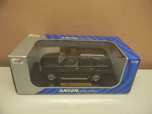 lot 14 image: ANSON - 118 SCALE 2002 CADILLAC ESCALADE - AWESOME GREAT PIECE - NEW IN BOX - SEE PICTURES
