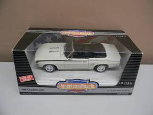lot 20 image: AMERICAN MUSCLE  ERTL COLLECTORS EDITION - 118 SCALE 1969 CAMARO Z28 - AWESOME GREAT PIECE - NEW IN BOX - SEE PICTURES