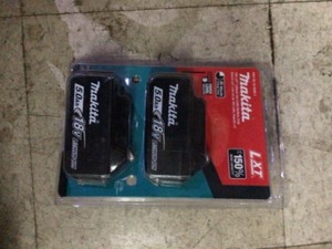 Makita 18-Volt LXT Lithium-Ion High Capacity Battery Pack 5.0 Ah with LED Charge Level Indicator (2-Pack)