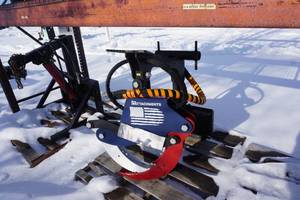 Brand New TNA Brand Universal Mount Mini Skid Loader Skid Steer Log Style Grapple Attachment