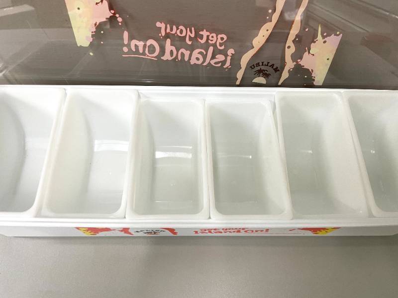 Malibu Rum Bar Condiment Tray