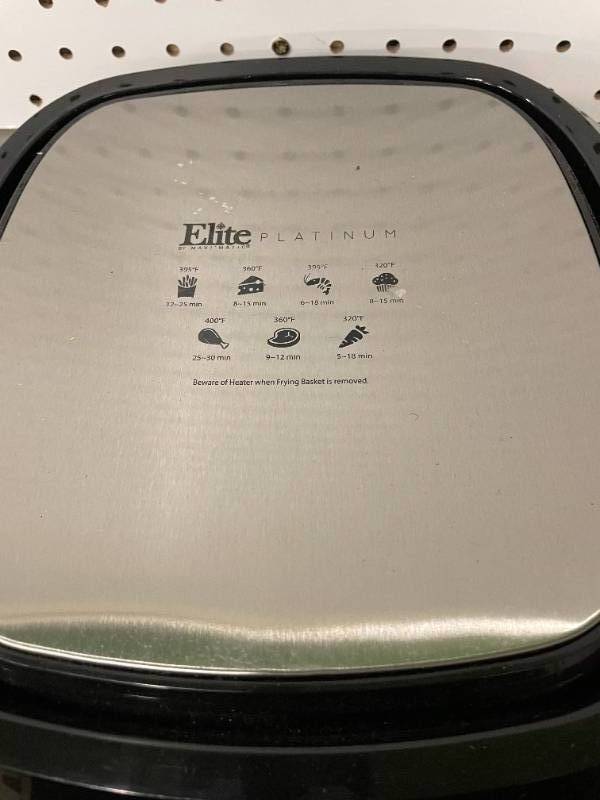 Elite Platinum Large Air Fryer