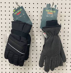 Lot of 2 Mens Tek Gear Winter Gloves Size LXL