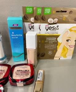Large Lot of Store Overstock Cosmetics and Beauty Supplies