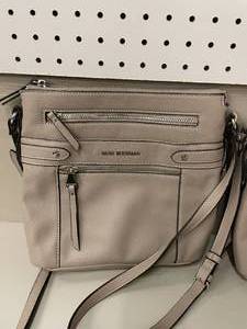 Lot of 2 Dana Buchman Gray Crossbody Purses.&nbsp