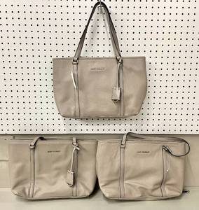 Lot of 3 Dana Buchman Gray Handbags-for Repair