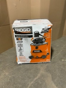 RIDGID 16 Gal. 6.5-Peak HP NXT WetDry Shop Vacuum with Detachable Blower, Filter, Hose and Accessories. See Pictures