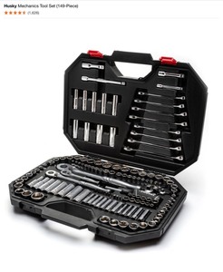 Husky Mechanics Tool Set (149-Piece). See Pictures
