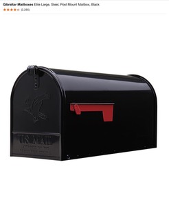 Various Sizes of Architectural Mailboxes & Gibraltar Mailboxes, Posts & Accessories See Pictures