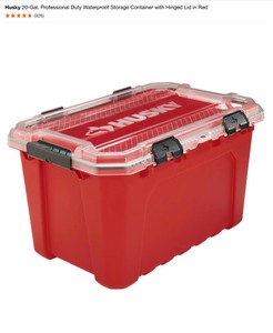 Husky 20 Gal. Red Container, Hex Key Sets, Wrench Set, Breaker Bar, Micro Drive Set & More. See Pictures