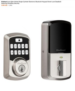 Various Kinds of Kwikset SmartCode Deadbolts, PowerBolt Deadbolt & Bluetooth Aura Deadbolt. See Pictures