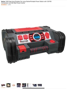 Assorted Vector Car Battery Jump Starters, Chargers & Maintainers. Various Conditions. See Pictures
