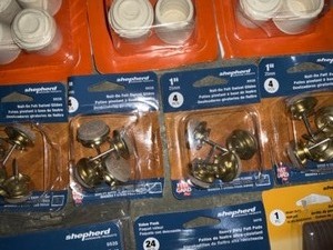 Everbilt & Shephard Door Wedges, Rubber Cups, Gliders, Leg Tips & More. See Pictures